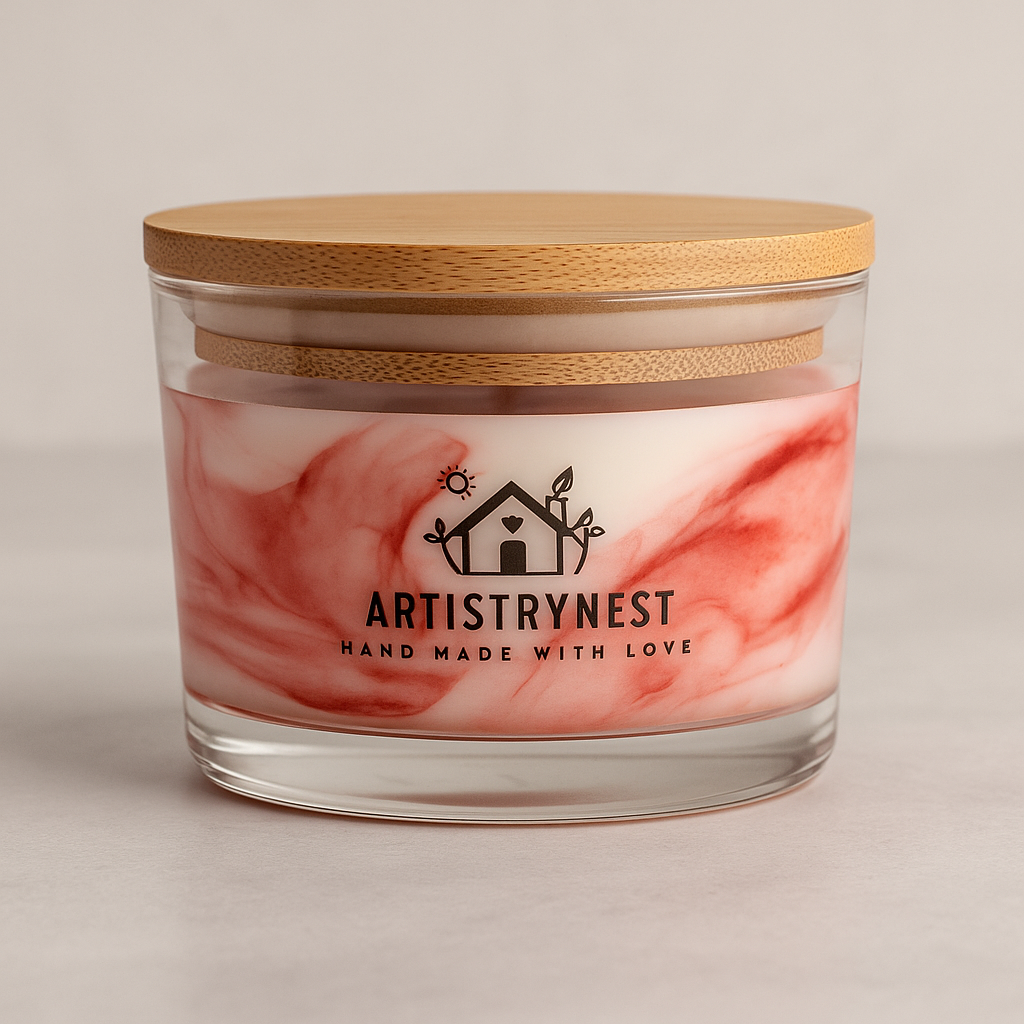 Hand made eco friendly Candle